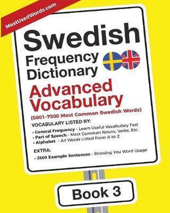 Swedish-English- Swedish Frequency Dictionary - Advanced Voc ... - cover