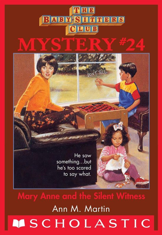 The Baby-Sitters Club Mysteries 24 - Mary Anne and the Silen ... - cover