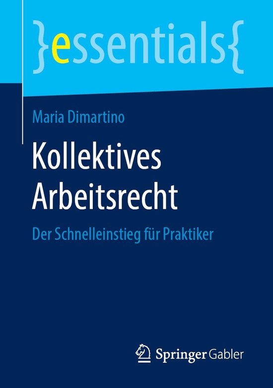 essentials - Kollektives Arbeitsrecht - cover