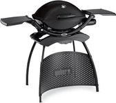 Bol.com Weber Q 2200 3500 W Barbecue Gas Zwart aanbieding
