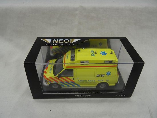 Chevrolet GMT 600 Ambulancedienst RAV Brabant Midden-West-Noord 1