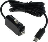 USB Mini B autolader - 2,1A - compact - 1,5 meter