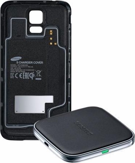 Op de grond onaangenaam lexicon Samsung draadloze Qi Charging Kit voor Samsung Galaxy S5 - Zwart | bol.com