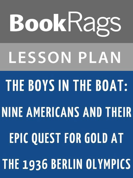 The Boys in the Boat Lesson Plans - cover