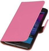 Bookstyle Wallet Case Hoesjes voor Galaxy Grand Max Roze