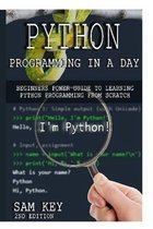 Boek cover Python Programming in A Day van Sam Key