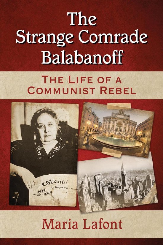 The Strange Comrade Balabanoff - cover