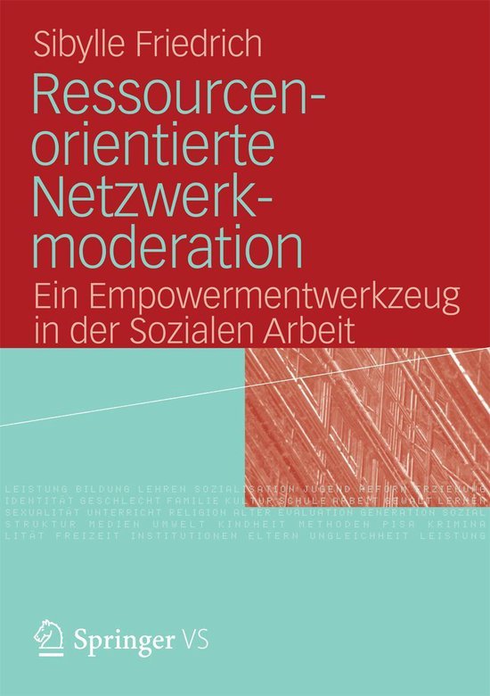 Ressourcenorientierte Netzwerkmoderation - cover
