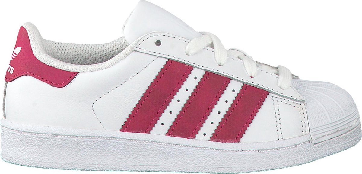 Adidas Meisjes Sneakers Superstar C - Wit - Maat 30 | bol.com
