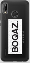 BOQAZ. Huawei P20 Lite hoesje - Labelized Collection - Grunge print BOQAZ