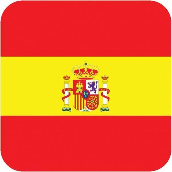 Bol Com 15x Bierviltjes Spaanse Vlag Vierkant Spanje Feestartikelen Landen Decoratie