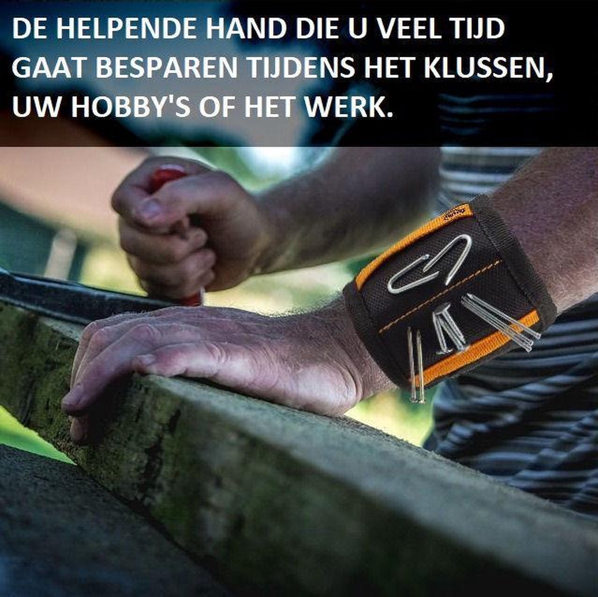 Magnetische Polsband Draagbare Gereedschapstas Mag... – Vicedeal