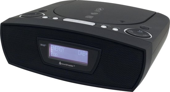 Hoge blootstelling Wiegen papier Soundmaster URD480SW DAB+, wekkerradio met CD en USB | bol.com