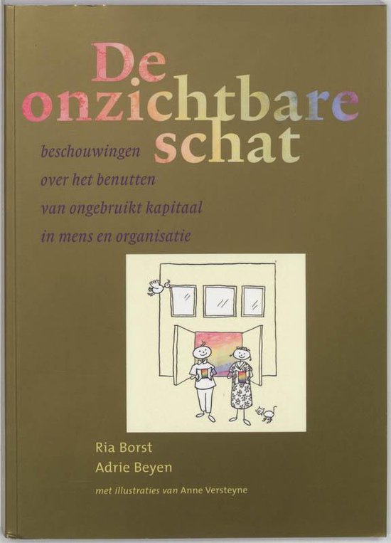 Cover van het boek 'De onzichtbare schat' van Adrie Beyen en R. Borst