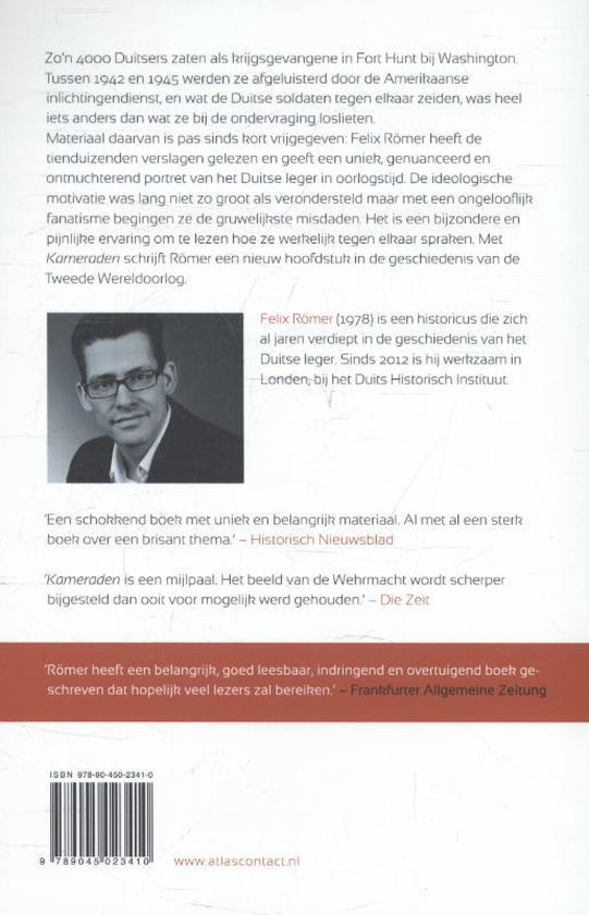 Kameraden, Felix Romer | 9789045023410 | Boeken | bol