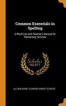Common Essentials in Spelling