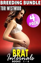 Brat Internals Bundle 1 - Brat Internals Breeding Bundle : Books 1 - 4 (Virgin Erotica Breeding Erotica Pregnancy Erotica Age Gap Erotica XXX Erotica Collection)