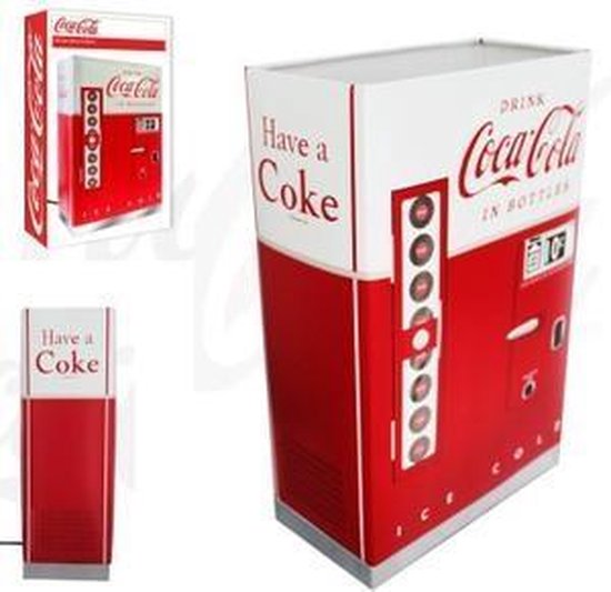 Distributeur automatique de sel et poivre en céramique Coca-Cola