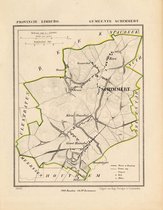 Historische kaart, plattegrond van gemeente Schimmert in Limburg uit 1867 door Kuyper van Kaartcadeau.com