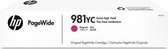 HP 981YC Extra High Yield Magenta Original PageWide Cartridge 16000pagina's Magenta inktcartridge