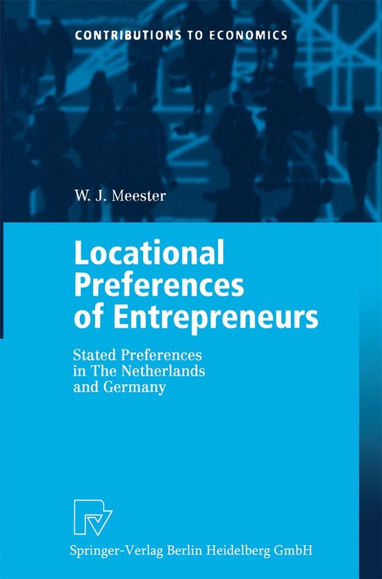 Contributions to Economics - Locational Preferences of Entre ... - cover