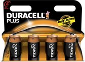 Duracell C Plus, Batterie à usage unique, C, Alcaline, 4 pièce(s), Cylindrique
