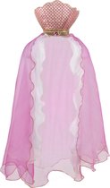 Roze zeemeermin cape voor meisjes - Verkleedattribuut
