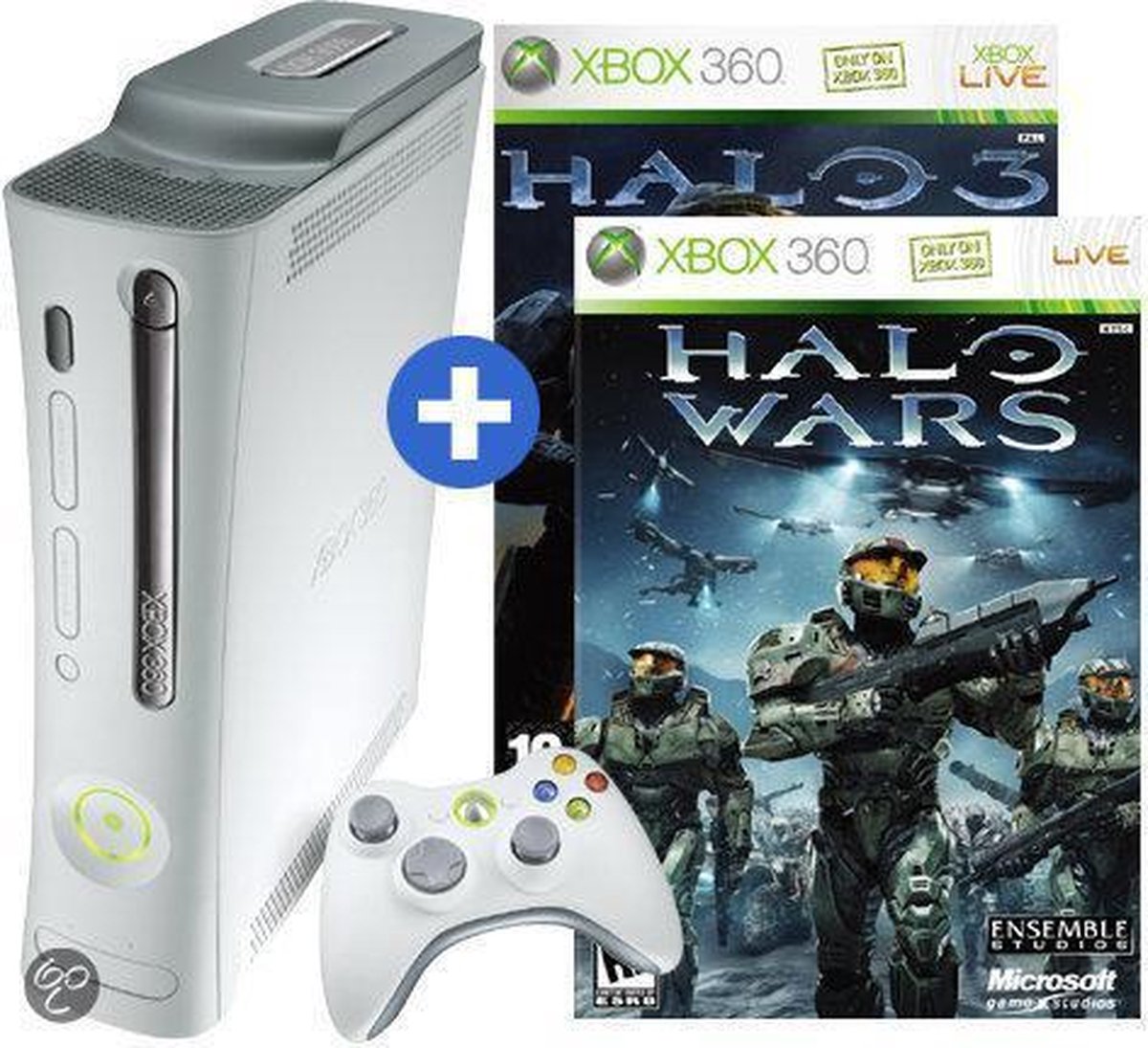 Xbox 360 Pro 60 GB Best Of Halo Pack | bol