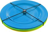 Zak!Designs BBQ Saladebordje - Set van 4 Stuks - Ø 24 cm - Assorti