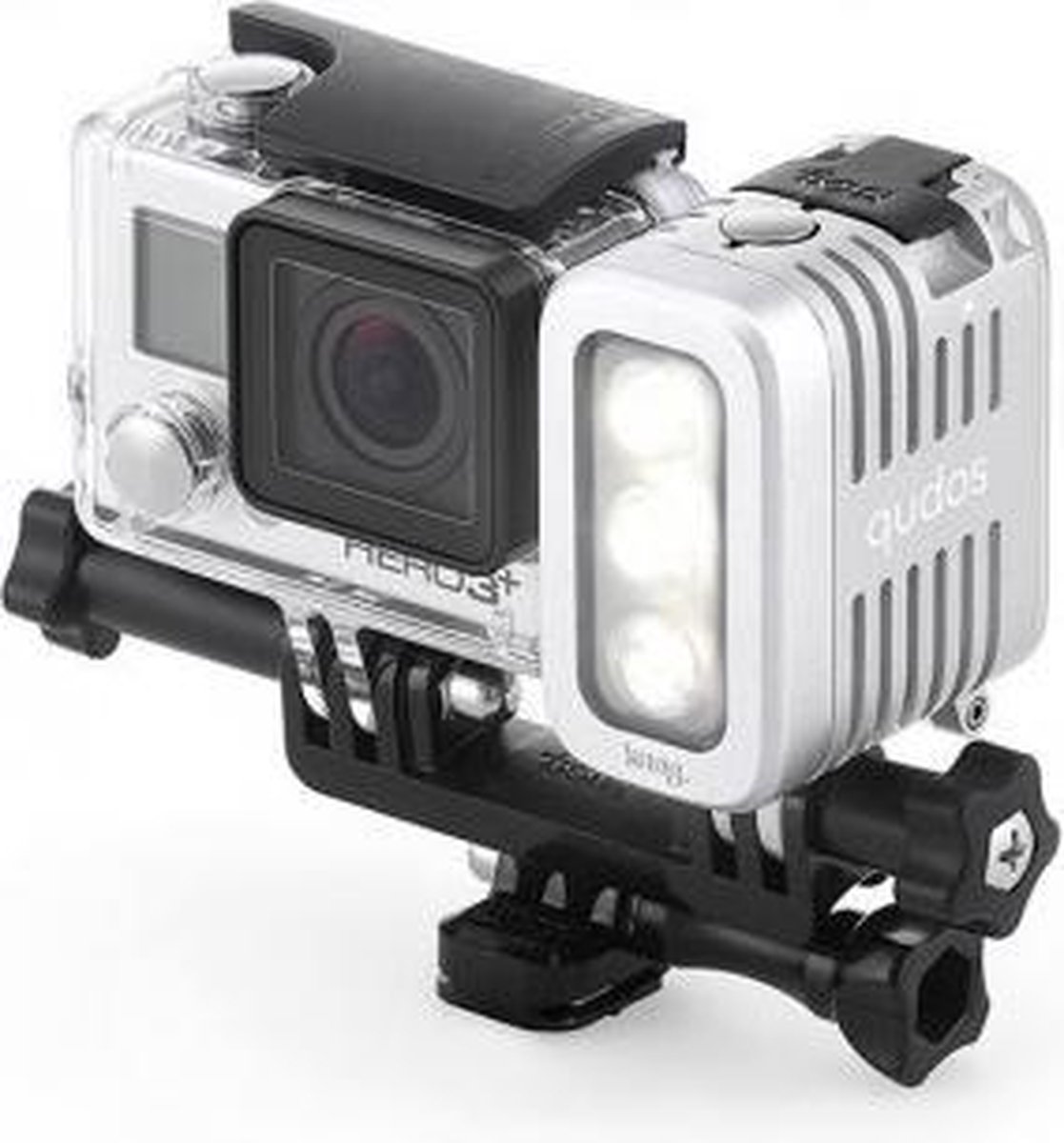 Knog Qudos Action Zilver LED