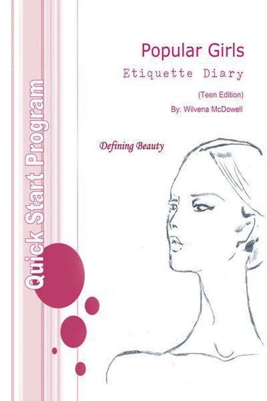 Popular Girls Etiquette Diary - cover