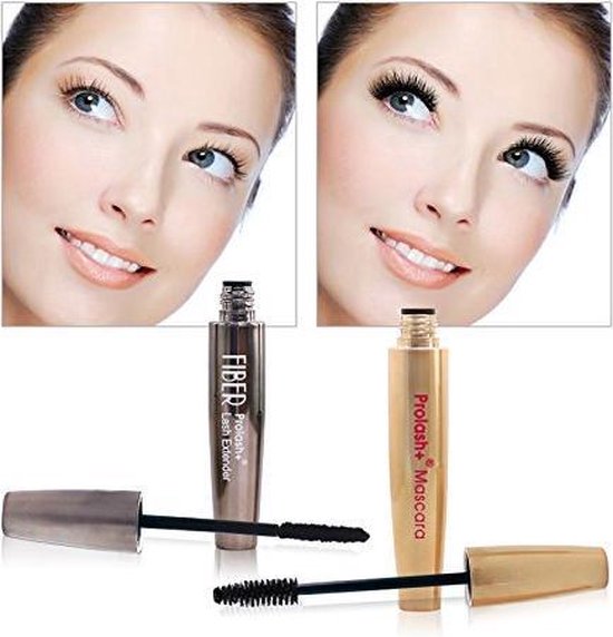Prolash+ Mascara & Fiber Lash Extender 3D lange wimpers