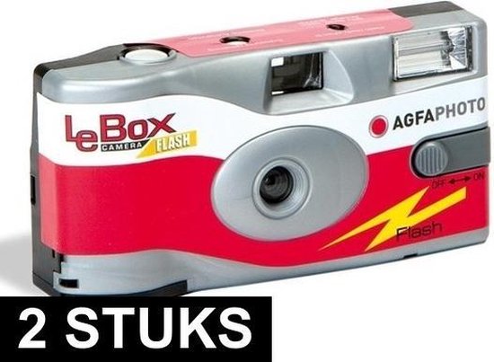 AgfaPhoto LeBox 400 27opn + flits - Multipack (2x)