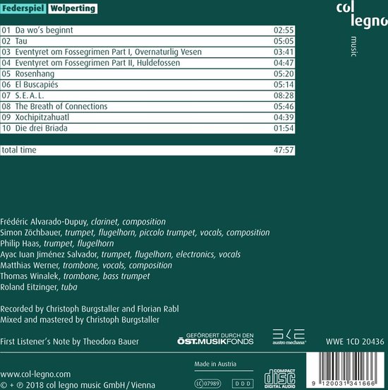 Federspiel - Federspiel: Wolperting (CD), Federspiel | Muziek | bol.com
