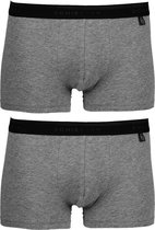 Schiesser - **ACTIE** 2-pack Low Rise Boxershorts Grijs