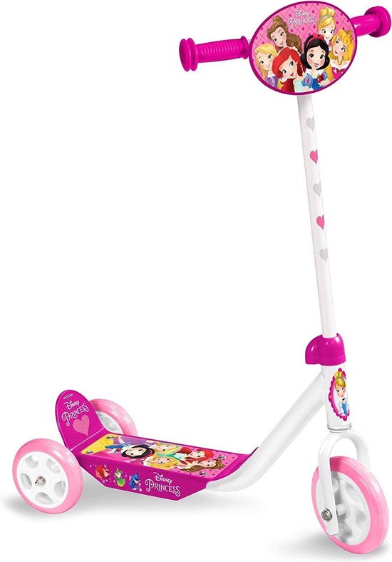 Disney Princess 3-wiel Kinderstep - Step - Meisjes - Wit;Roze | bol.com
