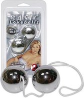 You2Toys - Metalen Liefdesballen voor Massage en Genot - Zilver