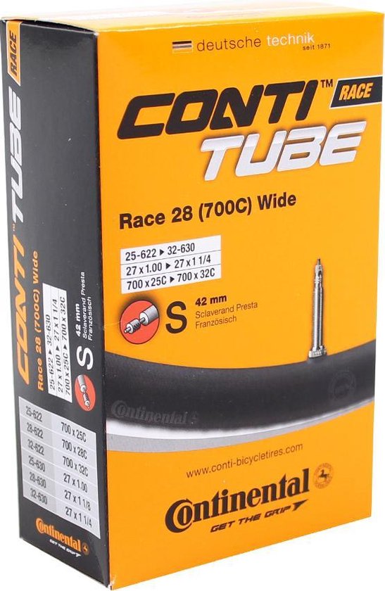 Continental Binnenband 28 Inch (25/32-622) Fv 42mm Zwart van Continental — afbeelding 5