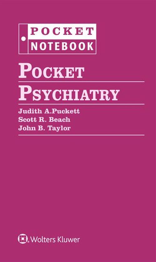 Pocket Notebook Series Pocket Psychiatry (ebook), John B. Taylor 9781975117948