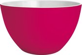 Zak!Designs Twotone Kom - Melamine - Ø 14 cm - Berry/Wit