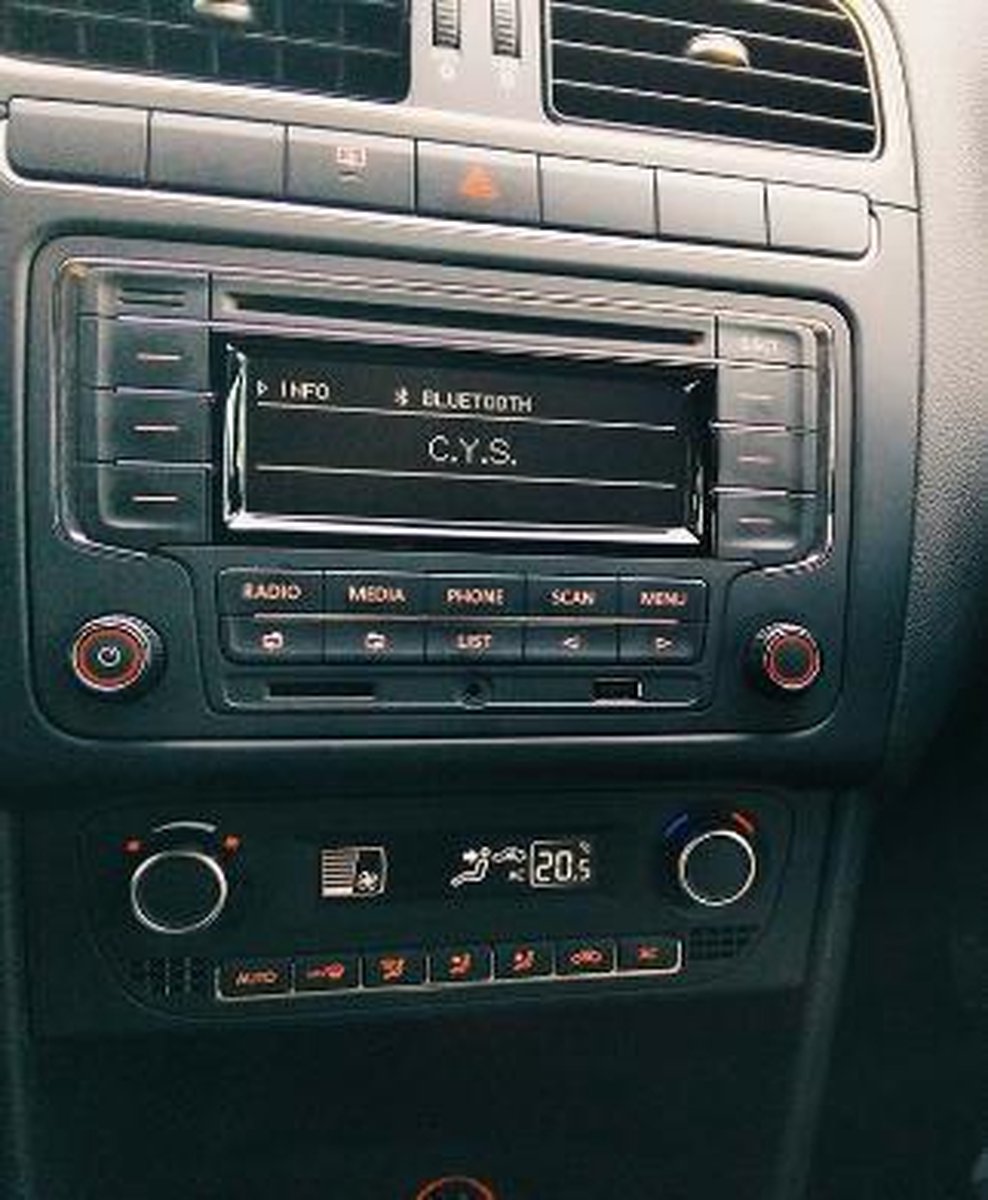 Radio CD radio adapté pour Golf 5 Bluetooth SD Polo 6R AUX Rns 510 Po avec  autoradio USB | bol.com