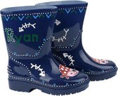 LKMN kinder regenlaarzen met naam maat 34-blauw