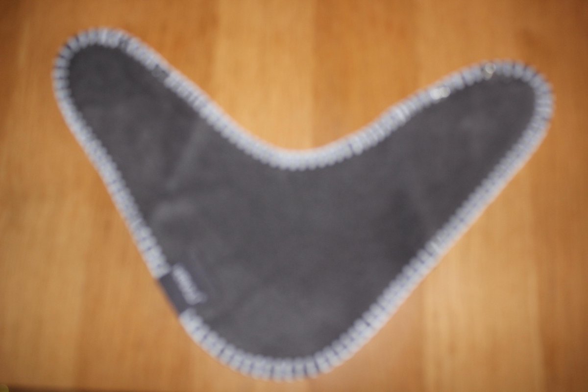 Havlu bandana dubbellaag lus antraciet Havlu bandana dubbellaag lus antraciet