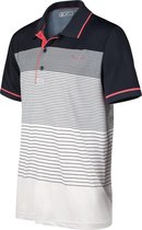 Sjeng Sports Anderson Polo Heren Sportpolo - Maat S  - Mannen - wit/blauw/roze