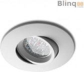 LED Spot Armatuur Kantelbaar Ø70mm Geborsteld aluminium