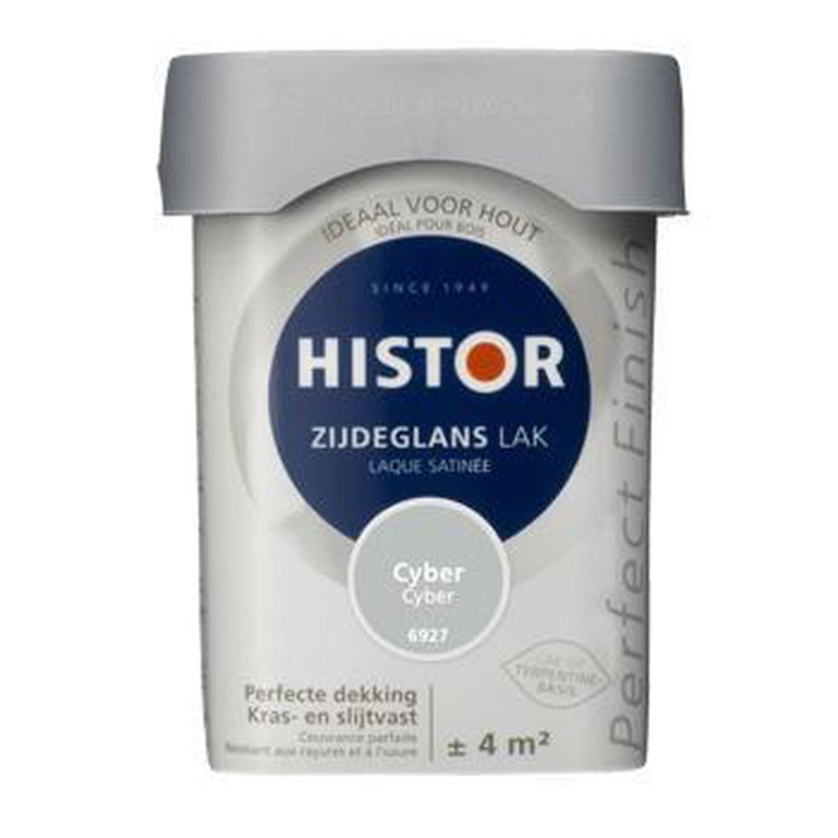 Corroderen moeilijk spek Histor Perfect Finish Lak Zijdeglans 0,25 liter - Cyber | bol.com