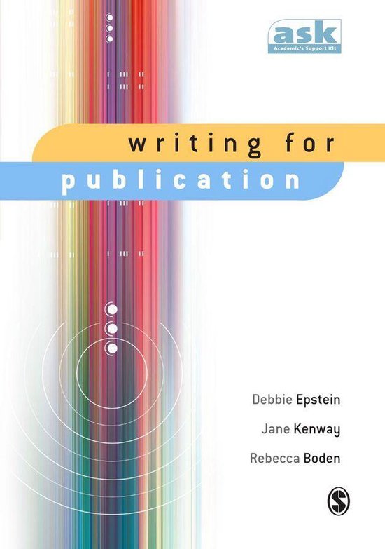 The Academic′s Support Kit - Writing for Publication - cover