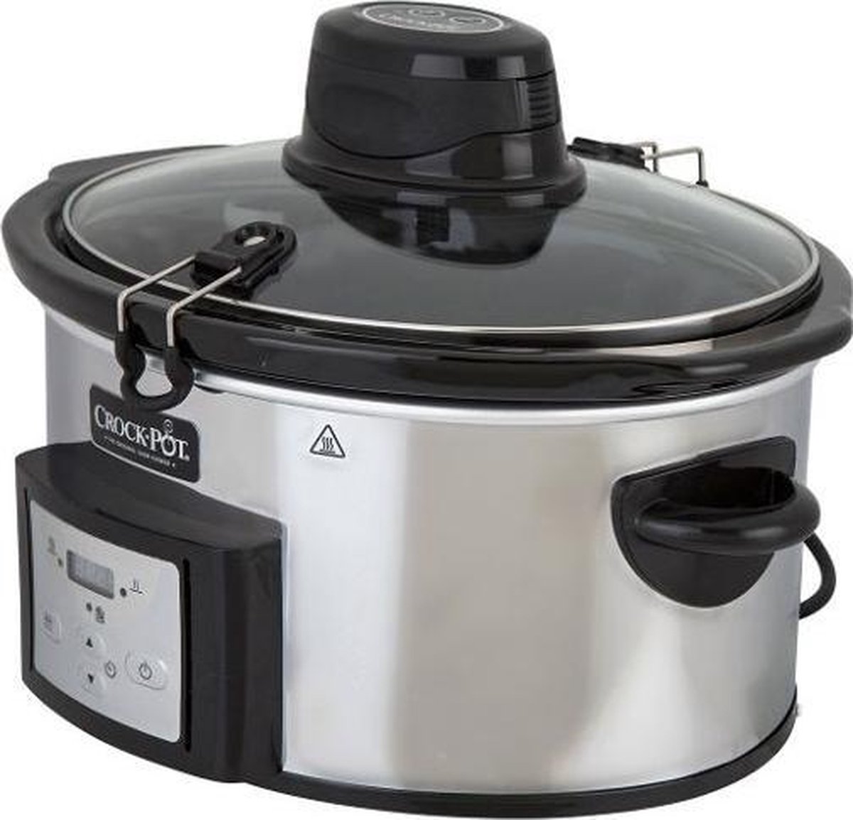 Crock-Pot CSC012 Digital Slow Cooker with Auto-Stir, 5.7 L - Stainless  Steel 220 VOLTS NOT FOR USA