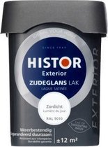 Histor Exterior Lak Zijdeglans 0,75 liter - Zonlicht (Ral 9010)