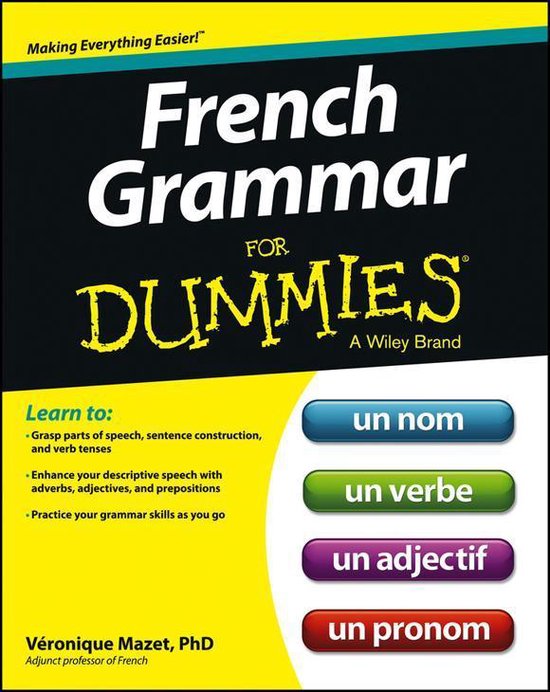 French Grammar For Dummies - cover